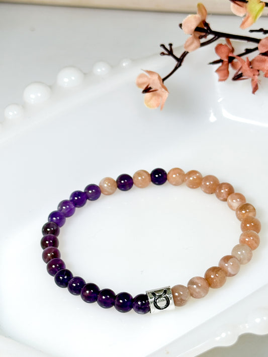 Swan Latte Zodiac Bracelet