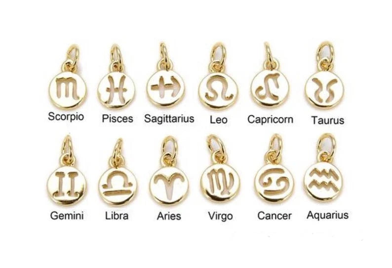 Zodiac charms