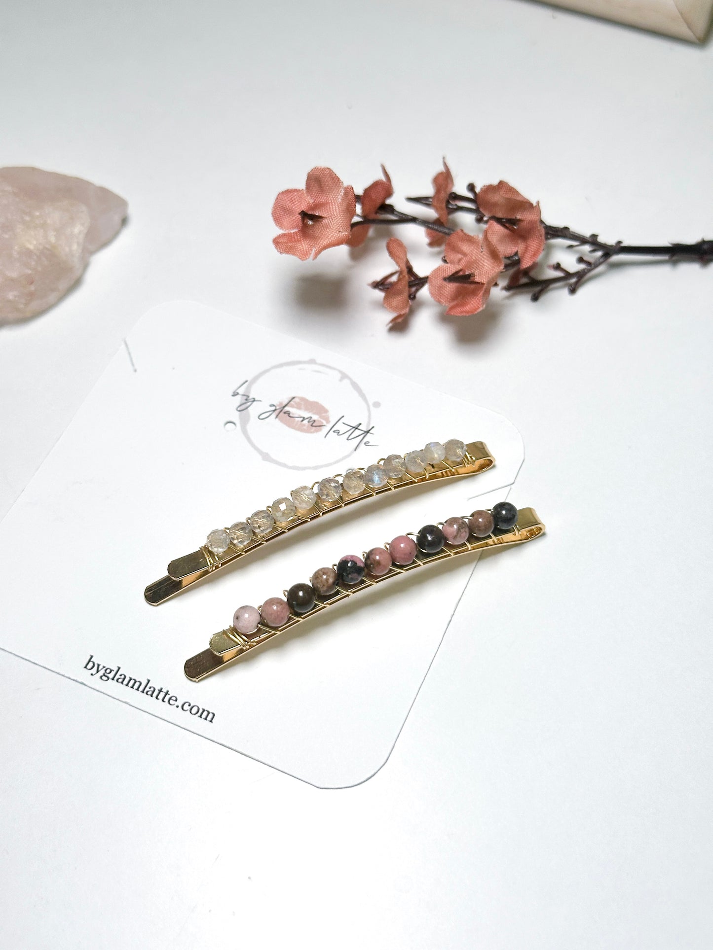 Ethereal Hair Pin (CHOOSE YOUR STONE)