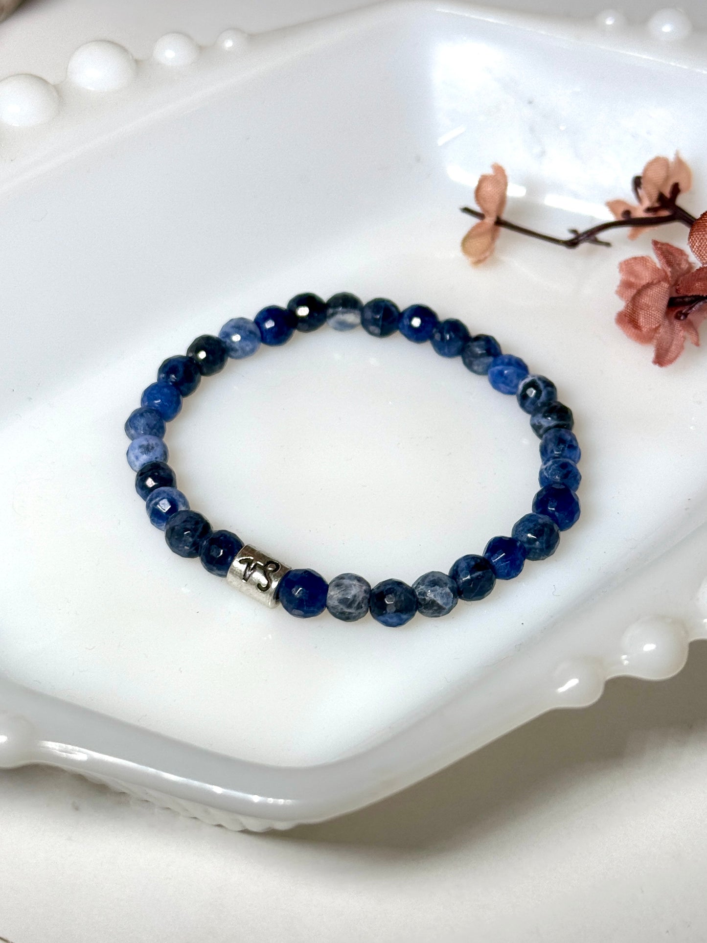 Sodalite Zodiac #bluebracelet