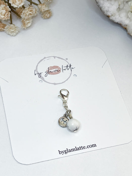 Howlite Pet charm